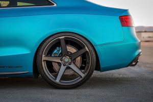 Audi S5 Coupe on Carbon Graphite Vorsteiner Wheels (V-FF 104) 2016 года 